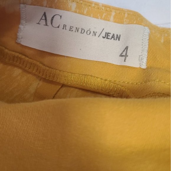 AC Rendon Skirt/Skort Lot - Jean/Yellow/White - Size 4 - Picture 8 of 11
